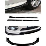 Fiat Albea 2003-2012 Flaplı Yan Marşpiyel Eki + 4 Parça Siyah Ön Ek Piano Black Set