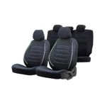 Fiat Albea Gof Oto Koltuk Kılıfı renk-siyah-mavi-gfsm