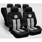 Fiat Albea Koltuk Kılıfı Fiat Albea Oto Koltuk Kılıfı renk-siyah-gri