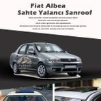 Fiat Albea Parlak Siyah Yalanci Cakma Sahte Sunroof
