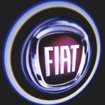 Fiat Araçlar İçin Pilli Yapıştırmalı Kapı Altı Led Logo