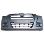 Fiat Doblo 11/15 Ön Tampon Siyah Çeki Demir Kapaklı (Sis Deliksiz) (Eurobump) - Siyah