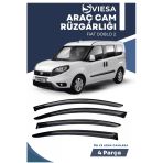 Fıat Doblo 2 Uyumlu Oto Camlara Özel Ölçü Cam Rüzgarlığı Rüzgarlık