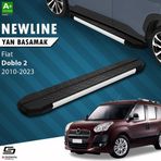 Fiat Doblo 2 Uzun Şase NewLine Aluminyum Yan Basamak 223 Cm 2015-2023 A+ Kalite