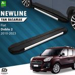 Fiat Doblo 2 Uzun Şase NewLine Krom Yan Basamak 223 Cm 2010-2023 A+ Kalite