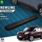 Fiat Doblo 2 Uzun Şase NewLine Siyah Yan Basamak 223 Cm 2010-2023 A+ Kalite