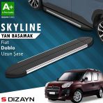 Fiat Doblo 2 Uzun Şase Skyline Krom Yan Basamak 223 Cm 2010-2023 A+ Kalite