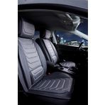 Fiat Doblo 2005-2009 2+1 Parçalı Lüx Deri Oto Koltuk Kılıfı Ön Arka Takım Eagle FÜME