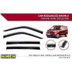 Fiat Doblo 2010-2022 Kromlu Cam Rüzgarlığı