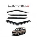 Fiat Doblo 2015-2022 Yıl Aralığı Uyumlu Cam Rüzgarlığı Kromlu 4 Parça