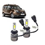 Fiat Doblo 2019 Kısa Far Ampul H7 Beyaz Led Xenon Şimşek Etkili 8000 Lümen