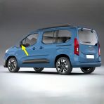 Fiat Doblo 2024-2028 Sol Dış Dikiz Ayna Camı Isıtmalı 155254248