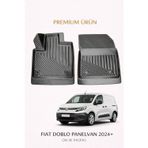 Fiat Doblo 2024+ Panelvan ( Ön İki ) ile Uyumlu 3D Oto Paspas Premium