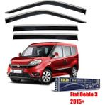 Fiat Doblo 3 Kromlu Cam Rüzgarlığı Niken 2015-2023 Arası Modeller