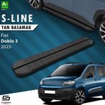 Fiat Doblo 3 S-Line Siyah Yan Basamak 203 Cm 2023 Üzeri A+ Kalite