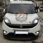 Fiat Doblo 4 2015-2023 Uyumlu H Lip Esnek Ön Lip 2 Parça Karlık Ön Ek Tampon Altı Dill