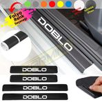 Fiat Doblo 4 Adet Karbon Kapı Eşiği Sticker