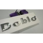 Fiat Doblo Bagaj Krom Metal 3M 3D Yazı Logo Amblem