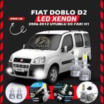 Fiat Doblo D2 2006-2012 Sis Farı Uyumlu Şimşek Etkili Led Xenon Performance Series H1