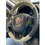 Fiat Doblo D4 Araca Özel Direksiyon Kılıfı (Krem Deri Bej Değildir)
