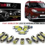 Fiat Doblo D4 Led İç Aydınlatma Ampul Seti Femex Parlak Beyaz