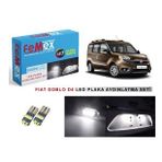 Fiat Doblo D4 LED Plaka Aydınlatma Ampul Seti FEMEX Parlak Beyaz