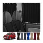 Fiat Doblo I 2000-2010 Uyumlu Siyah Raylı Oto Perde(Bagaj Tek Kapı-Sürgülü Çift Kapı)
