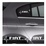 Fiat Doblo İçin Uyumlu Aksesuar Oto Ritim Sticker 2 Adet 20 9 Cm