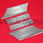 Fiat Doblo Krom İç Kapı Eşiği Takımı 2001-2006 Paslanmaz Çelik