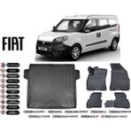 Fiat Doblo Maxi 2011 Model Bagaj Havuzu Araca Özel Siyah Extra Havuzlu Paspas Takımı