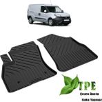 Fiat Doblo Maxi Panelvan Havuzlu Paspas Ön iki 2016 2017 2018 2019 2020 2021 2022 2023 - Siyah