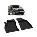 Fiat Doblo Maxi Panelvan Havuzlu Paspas Ön Iki 2016 2017 2018 2019 2020 2021 2022 - Siyah