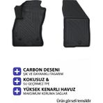 Fiat Doblo Panelvan 2010-2015 Carbon Desen Havuzlu Paspas | Kaymaz & Koku Yapmaz