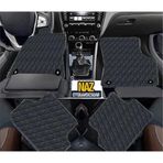 Fiat Doblo Panelvan 2010 - 2023 Uyumlu Siyah Dikişli Siyah Deri Paspas