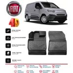 Fiat Doblo Panelvan 2025 Model Uyumlu 3D Havuzlu Paspas - Siyah