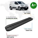 Fiat Doblo Panelvan Yan Basamak Uzun Şasi 2024 Model ve Sonrası S-Line Siyah