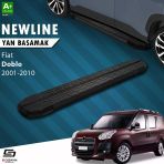 Fiat Doblo Uzun Şase Newline Siyah Yan Basamak 223 Cm 2001-2010 A+ Kalite