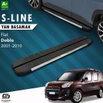 Fiat Doblo Uzun Şase S-Line Krom Yan Basamak 223 Cm 2001-2010 A+ Kalite