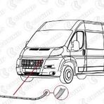 Fıat Ducato- 07/14 Ön Tampon Üst Bağlantı Sacı - 1347922080