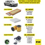 Fiat Egea 1.3 Multijet 2015-2018 Euro 5 Motor Yağ Bakım Seti