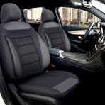 Fiat Egea 1995-2025 Uyumlu Özel Tasarım Oto Koltuk Kılıfı Seti Flex S - Siyah