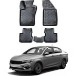 Fiat Egea (2015-2020) Kaucuk Paspas - (Siyah)