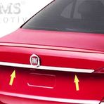Fiat Egea 2015 Üzeri Paslanmaz Çelik Sedan Krom Bagaj Çıtası