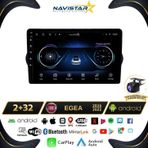 Fiat Egea 2+64GB Kablosuz Carplay 2015-2022 Android 13 Navigasyon Multimedya Sistemi
