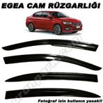 Fiat Egea 4 Set Mügen Cam Rüzgarlığı