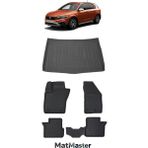 Fiat Egea Cross 2024 Model 5d Premium Ekstra Havuzlu Paspas ve Bagaj Havuzu Set - Siyah