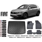 Fiat Egea Cross 2025 Model Tamir Kitli Bagaj Havuzu Araca Özel Siyah Extra Havuzlu Paspas Takımı