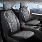 Fiat Egea Cross Lüx Deri Oto Koltuk Kılıfı Ön Arka Takım Set Classy Füme