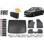 Fiat Egea Hatchback 2015 Model Tamir Kitli Bagaj Havuzu+4d Araca Özel Havuzlu Paspas Takımıı Rice - Siyah