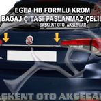 Fiat Egea Hb Paslanmaz Çelik Krom Bagaj Çıtası